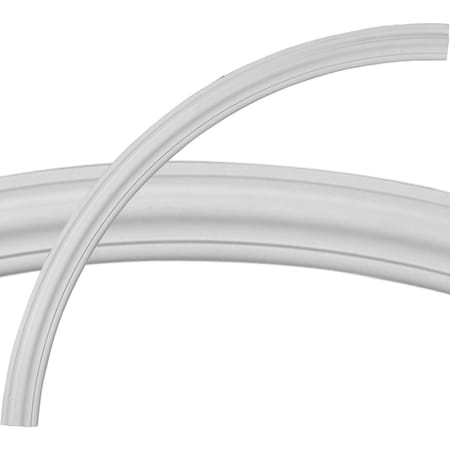 Ekena Millwork 64 1/2"OD x 58"ID x 3 1/4"W x 1"P Traditional Ceiling Ring (1/4 of complete circle) CR64TR